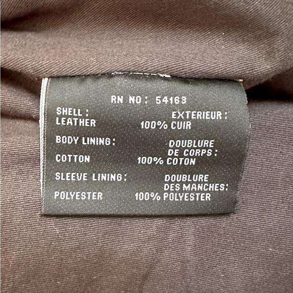 Andrew Marc - Leather Grey Jacket (Size L) - Picture 5 of 7